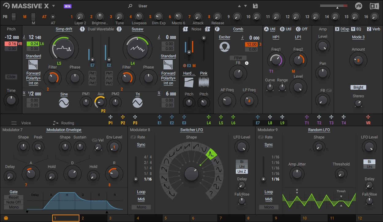 Native Instruments Massive X	   Synth
